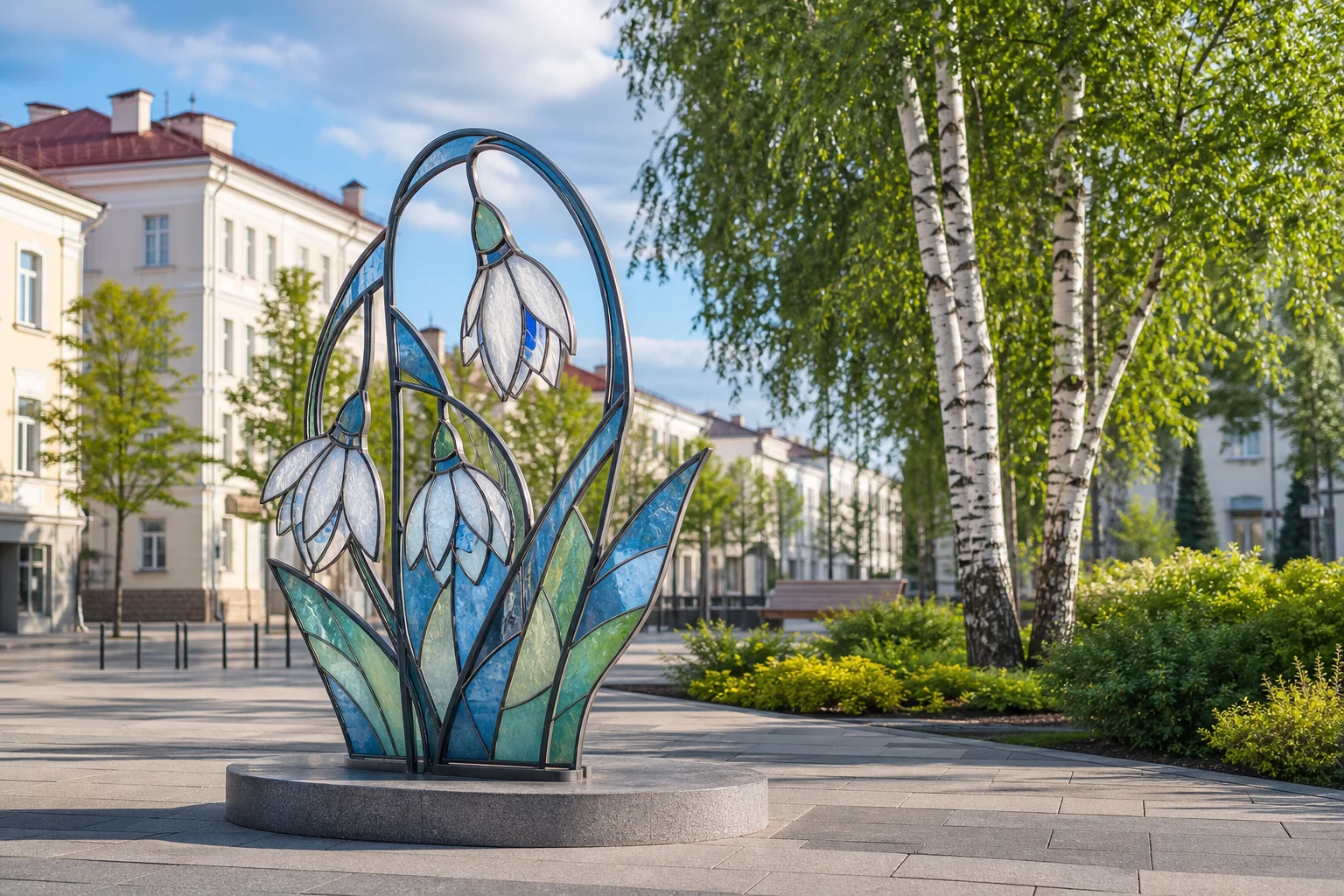 Витражи «Пралески»