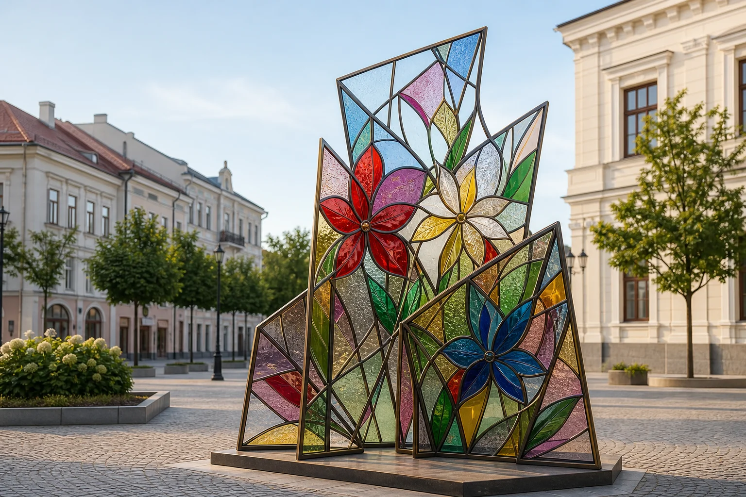 Витражи «Праздник цветов»