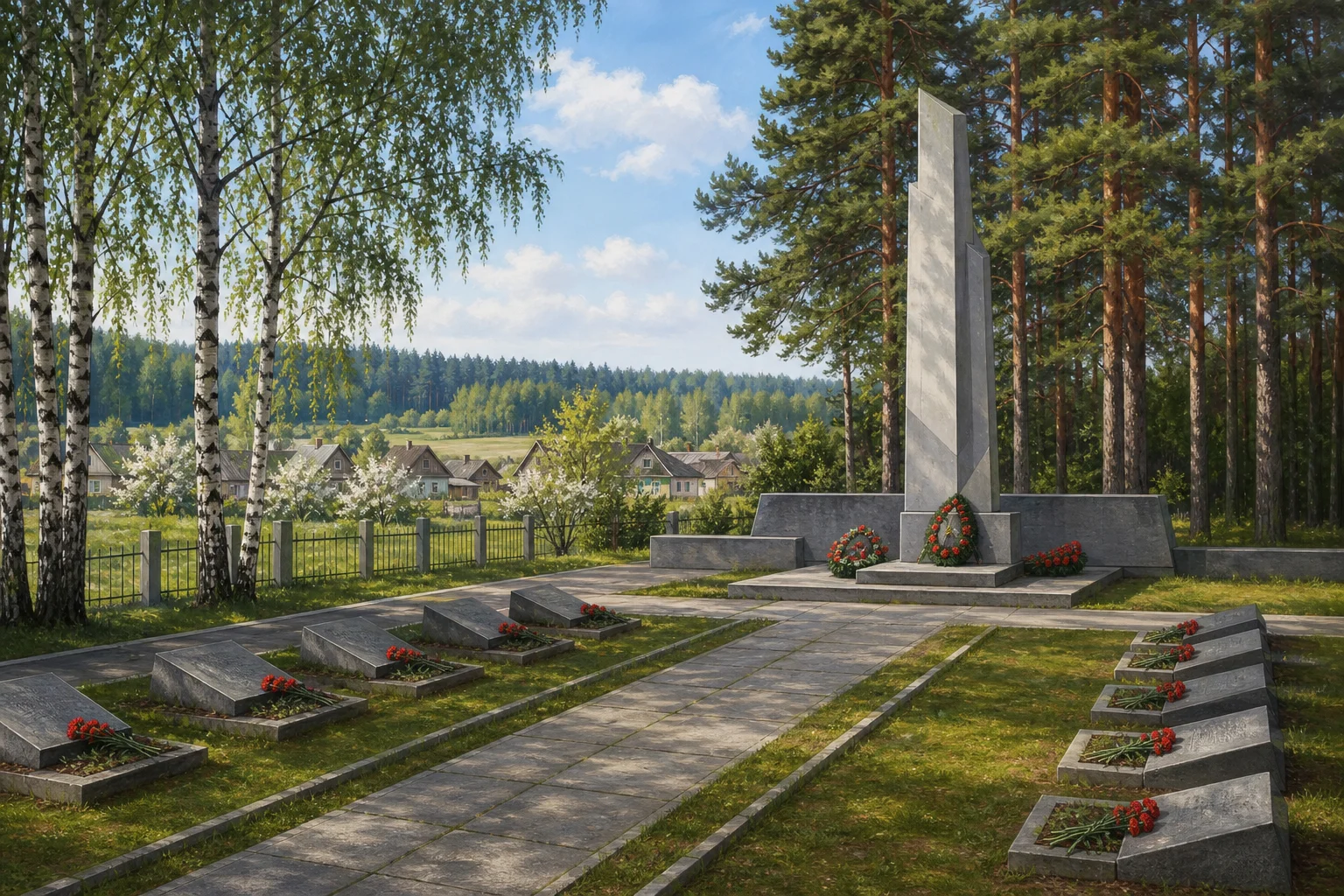 Воинское захоронение №1040