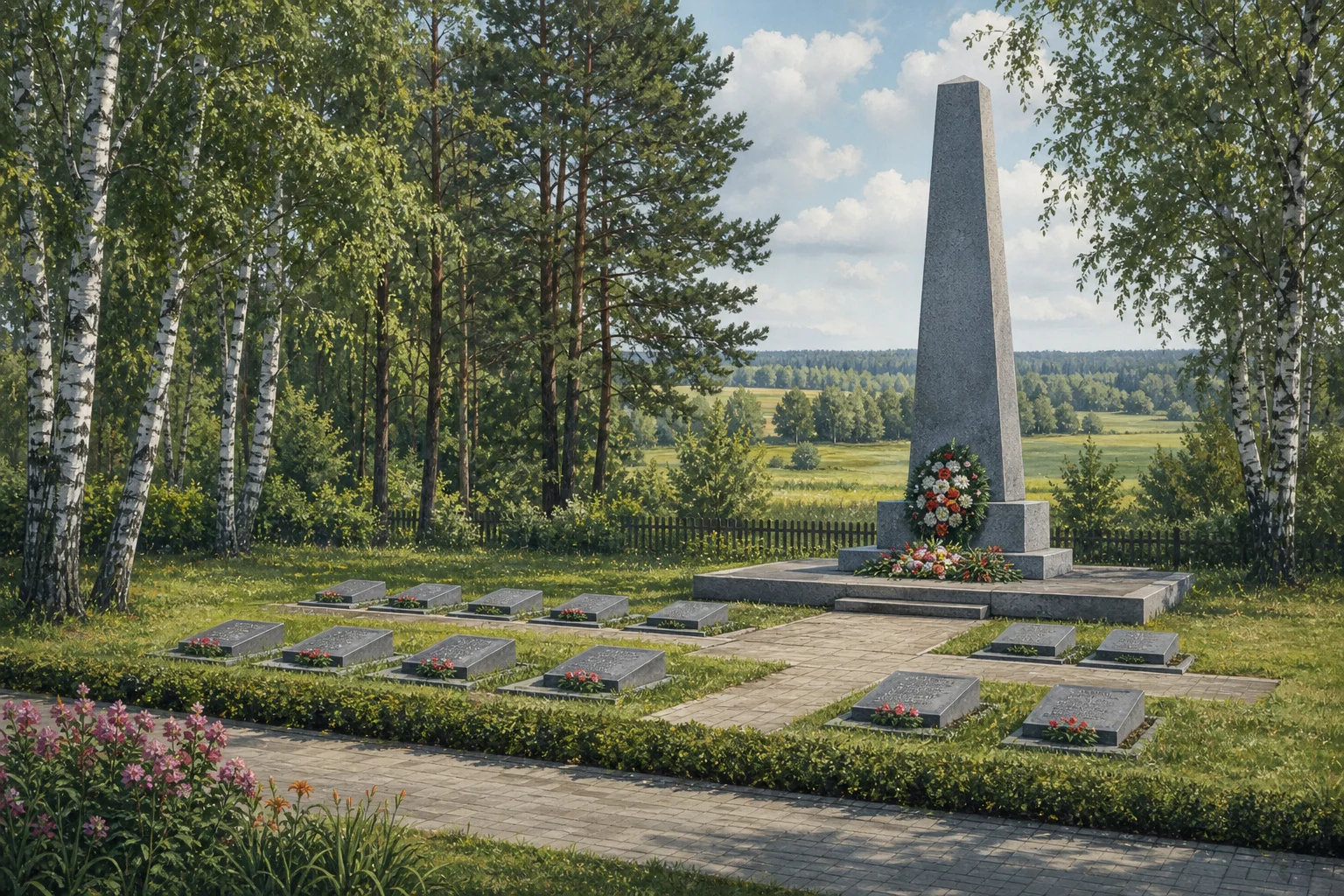 Воинское захоронение №1490