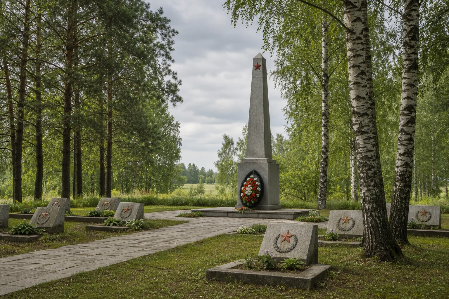 Воинское захоронение №2048