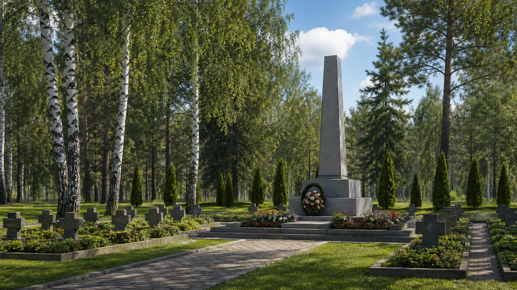 Воинское захоронение №2877