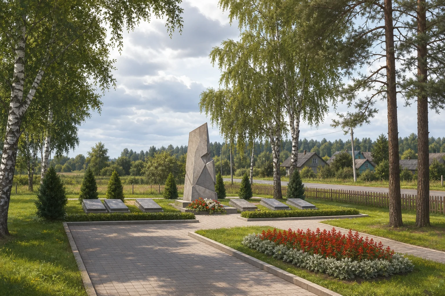 Воинское захоронение №7606