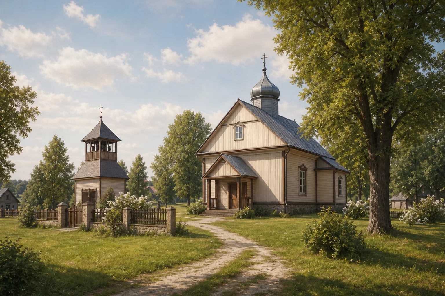 Воловель, церковь св. Георгия (дерев.)