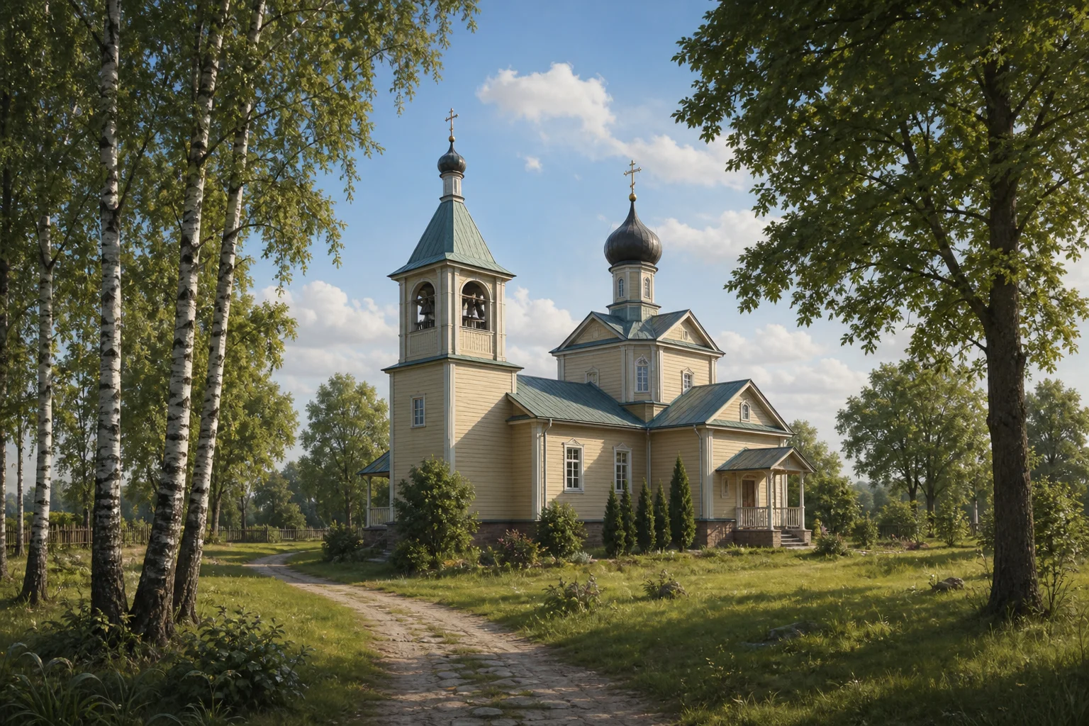 Воронча, церковь св. Евфросиньи Полоцкой