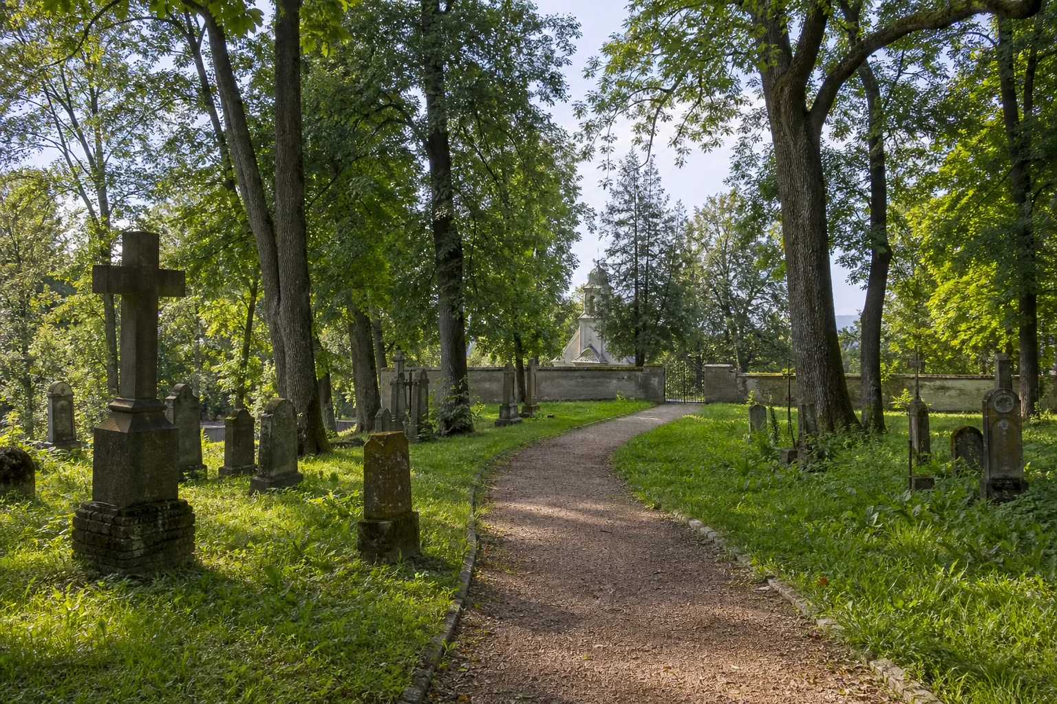 Воронча. Католическое кладбище