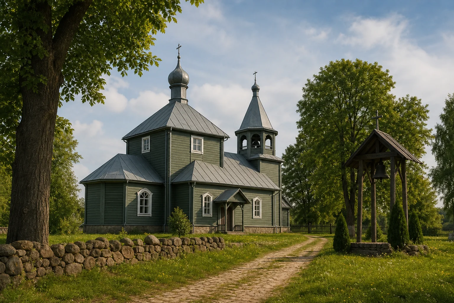 Ворони, церковь св. Николая (дерев.)