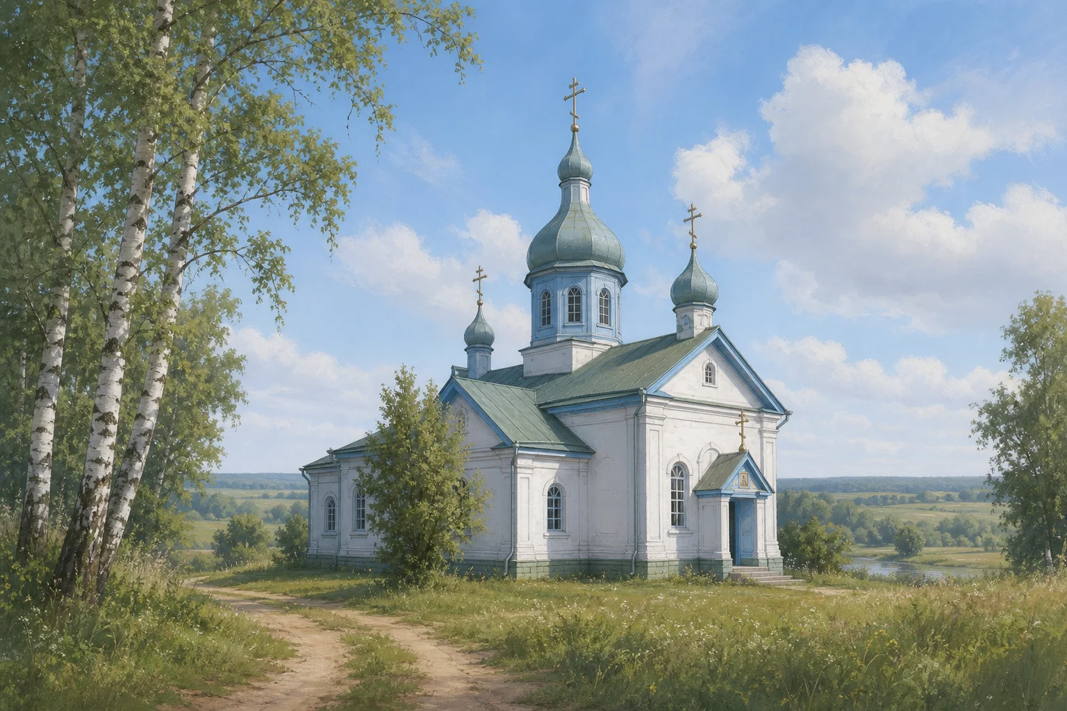 Вознесенская церковь в Большой Медвядке