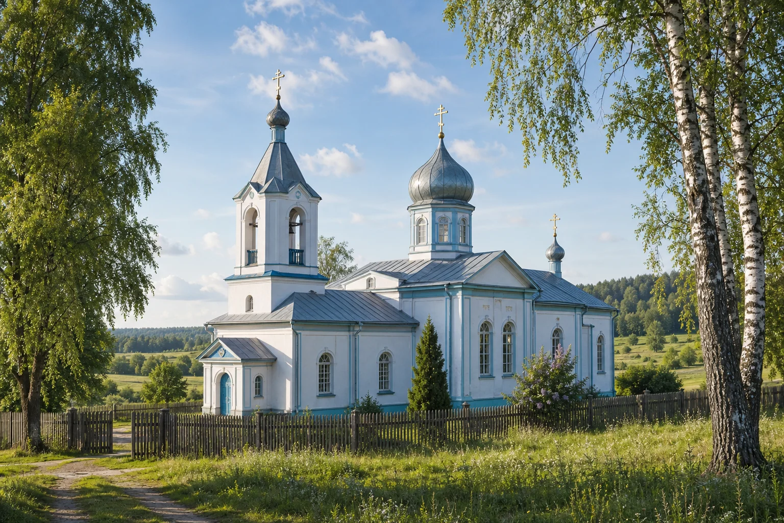 Вознесенская церковь в деревне Забычанье