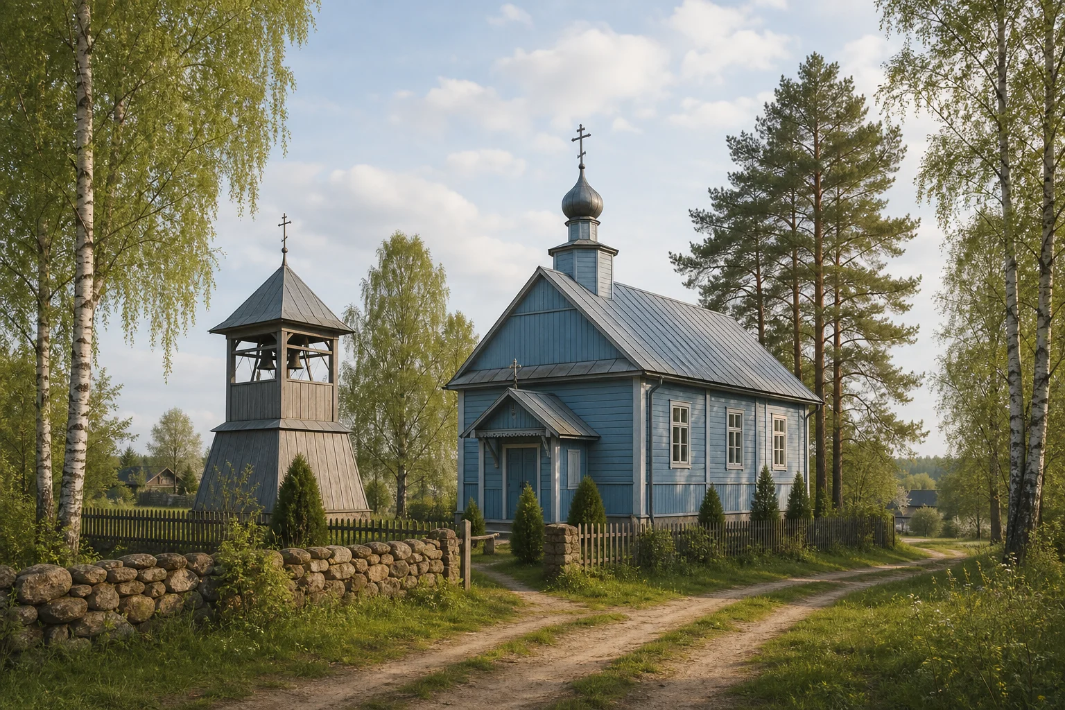 Заборье, церковь св. Николая (дерев.)