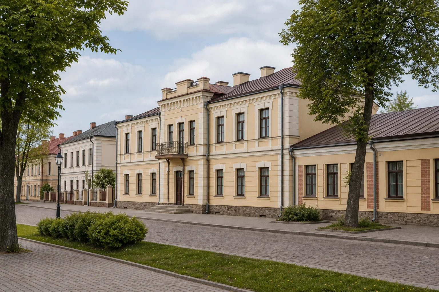 Застройка военного городка: дом офицеров