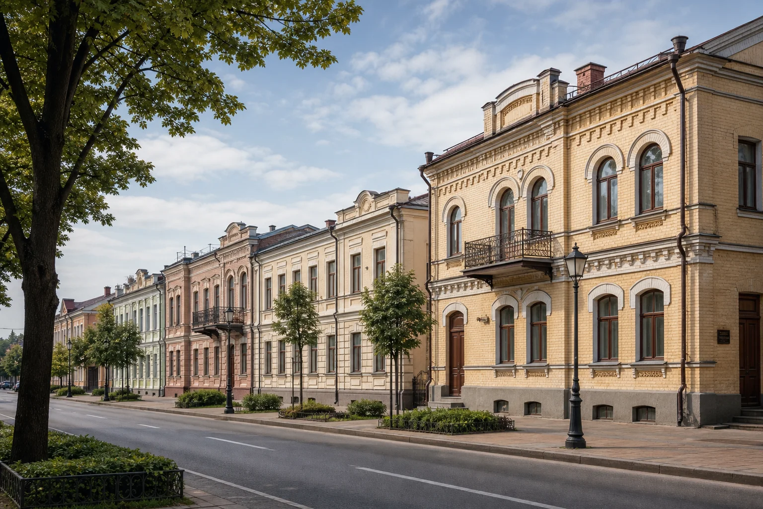 Застройка ул. Красноармейской