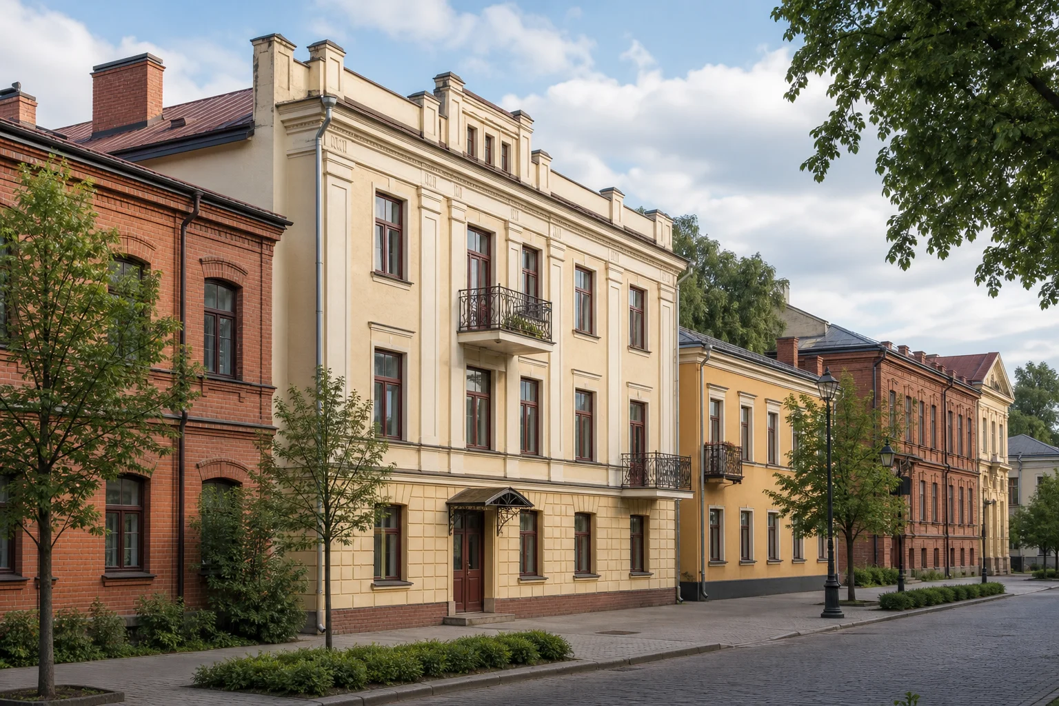Застройка ул. Первомайской