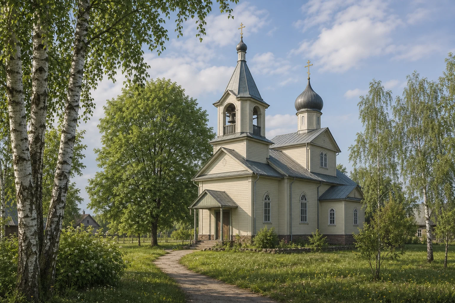 Загорье-Сенненское, церковь св. Александра Невского