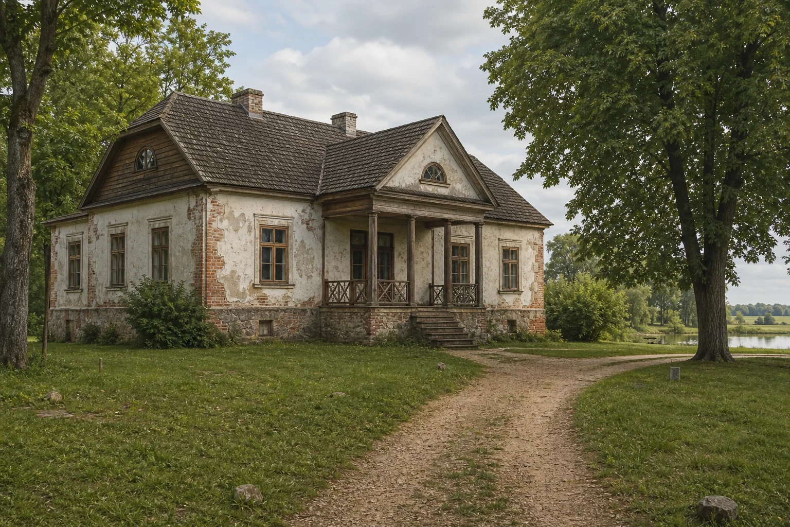 Загорнята, усадьба
