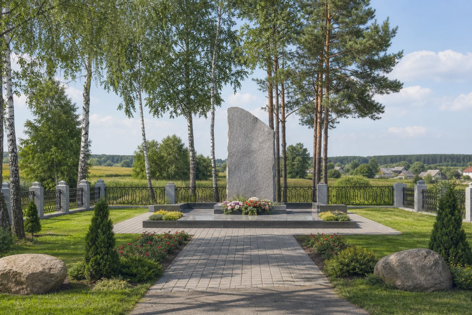 Захоронение 5320 и 5321 в д. Селец
