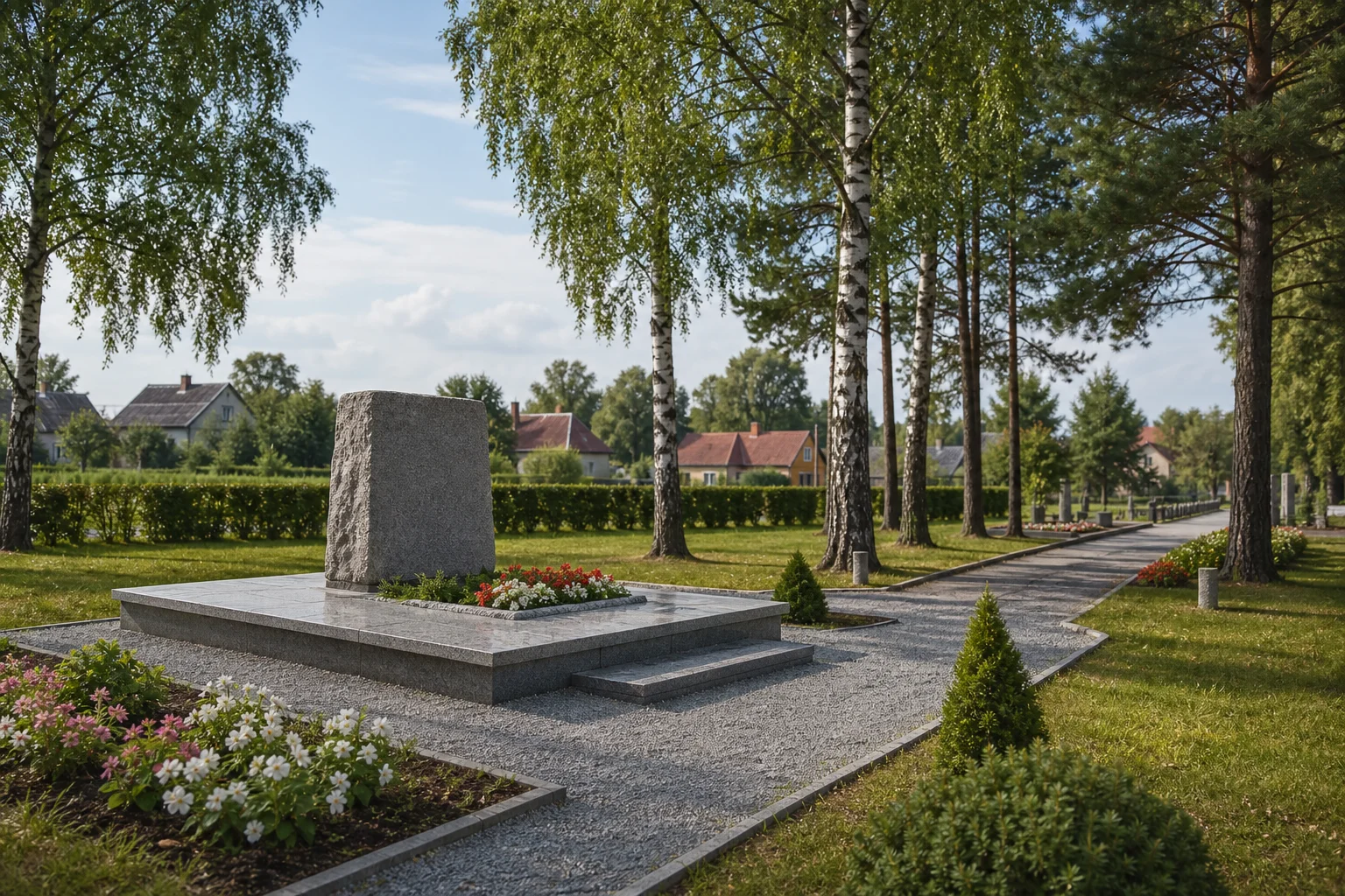 Захоронение 5430 на городском кладбище в г. Любани