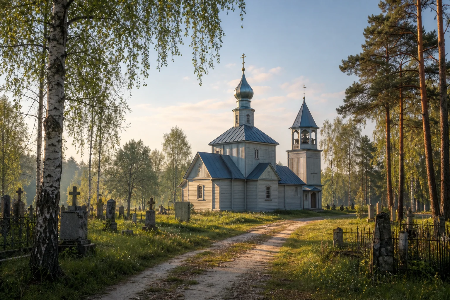 Захоронение на православном кладбище г. Борисова