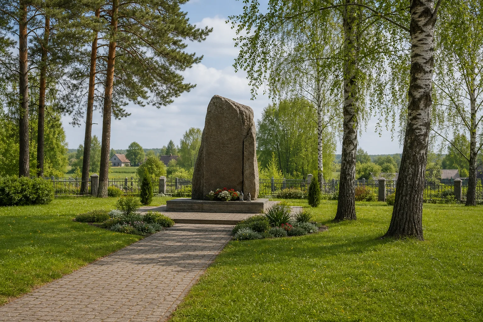 Захоронение в д. Лисино