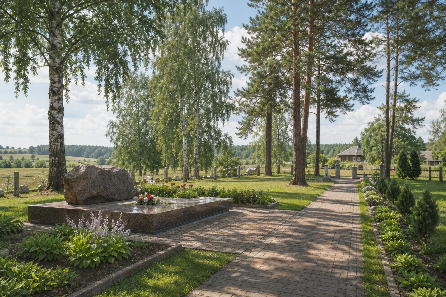 Захоронение в д. Малые Негновичи