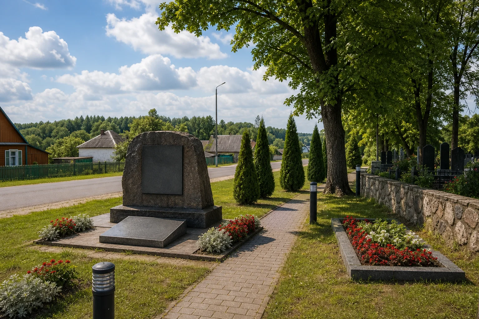 Захоронение в д. Поликаровка, отдельное захоронение