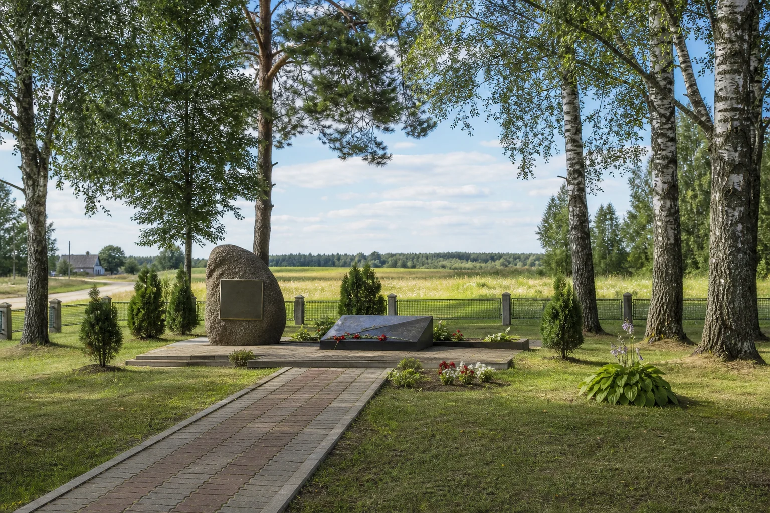 Захоронение в д. Веселово
