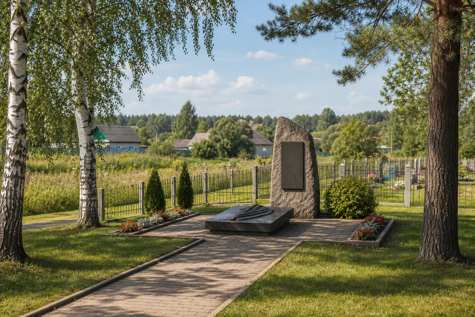 Захоронение в д. Застаричье