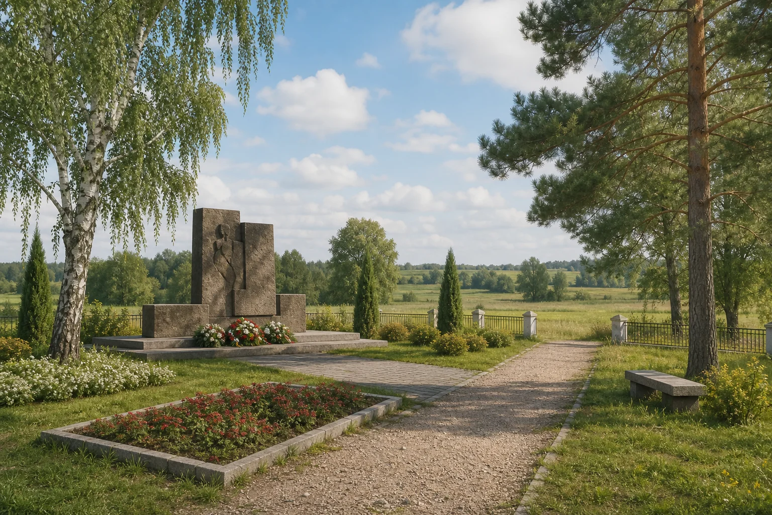 Захоронение в д. Зеленая Дуброва