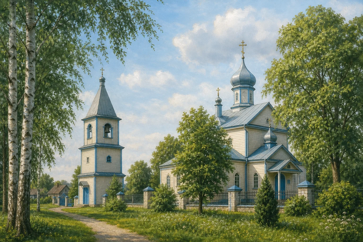 Заречье. Церковь Петра и Павла