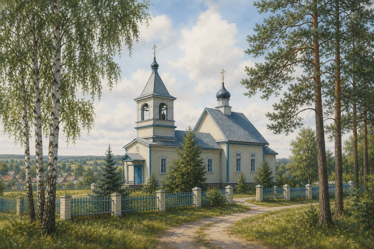 Засковичи, церковь Вознесенская