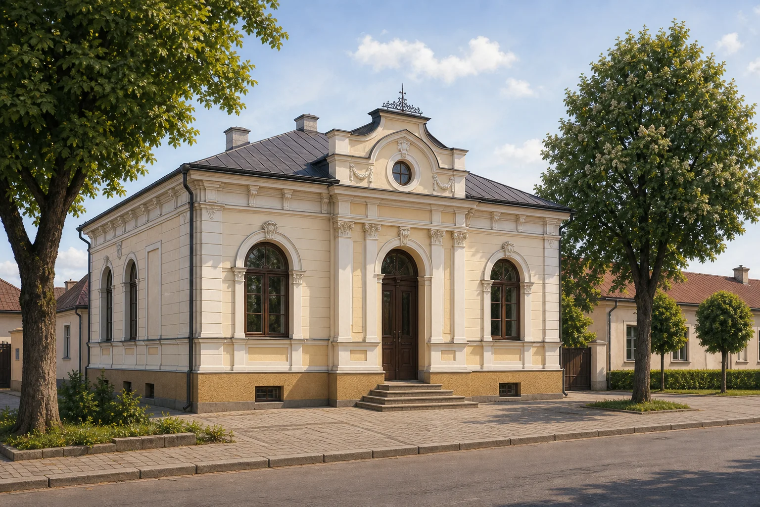 Здание бывшего банка в Кобрине