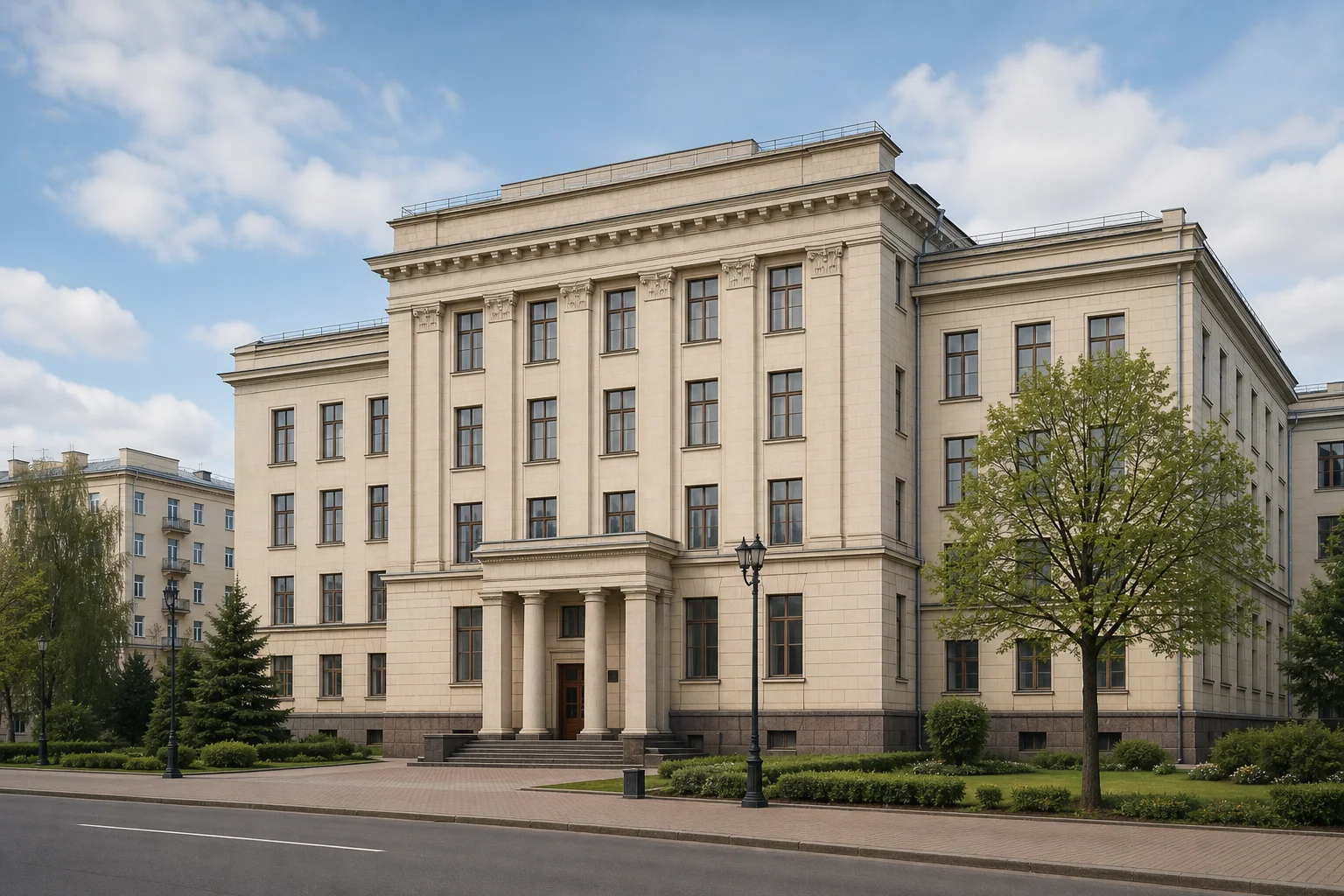 Здание министерства сельского хозяйства Беларуси