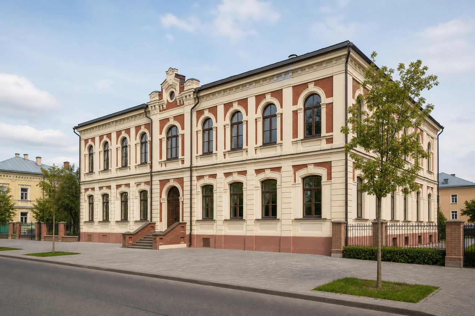 Здание мужской гимназии в Бресте