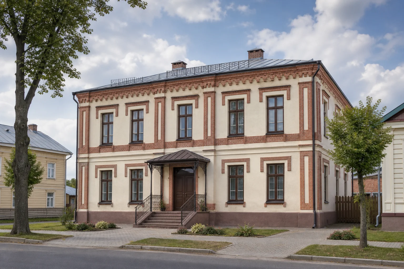 Здание земской управы в Рогачеве