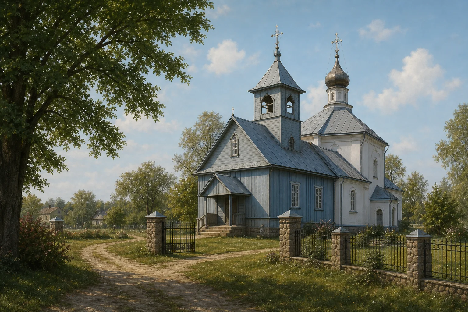 Здитово, церковь Никитская (дерев.)