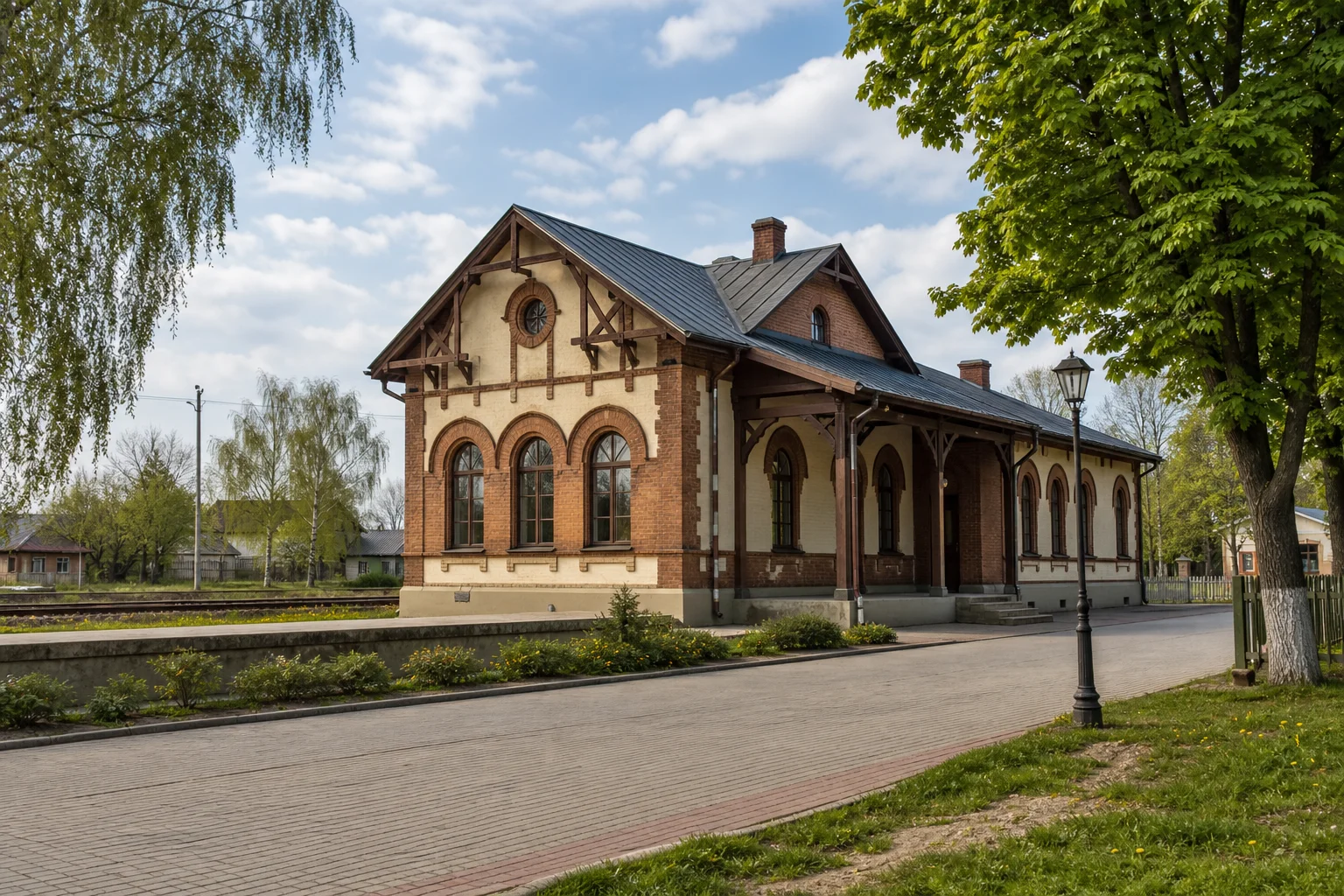 Железнодорожная станция в Княгинине