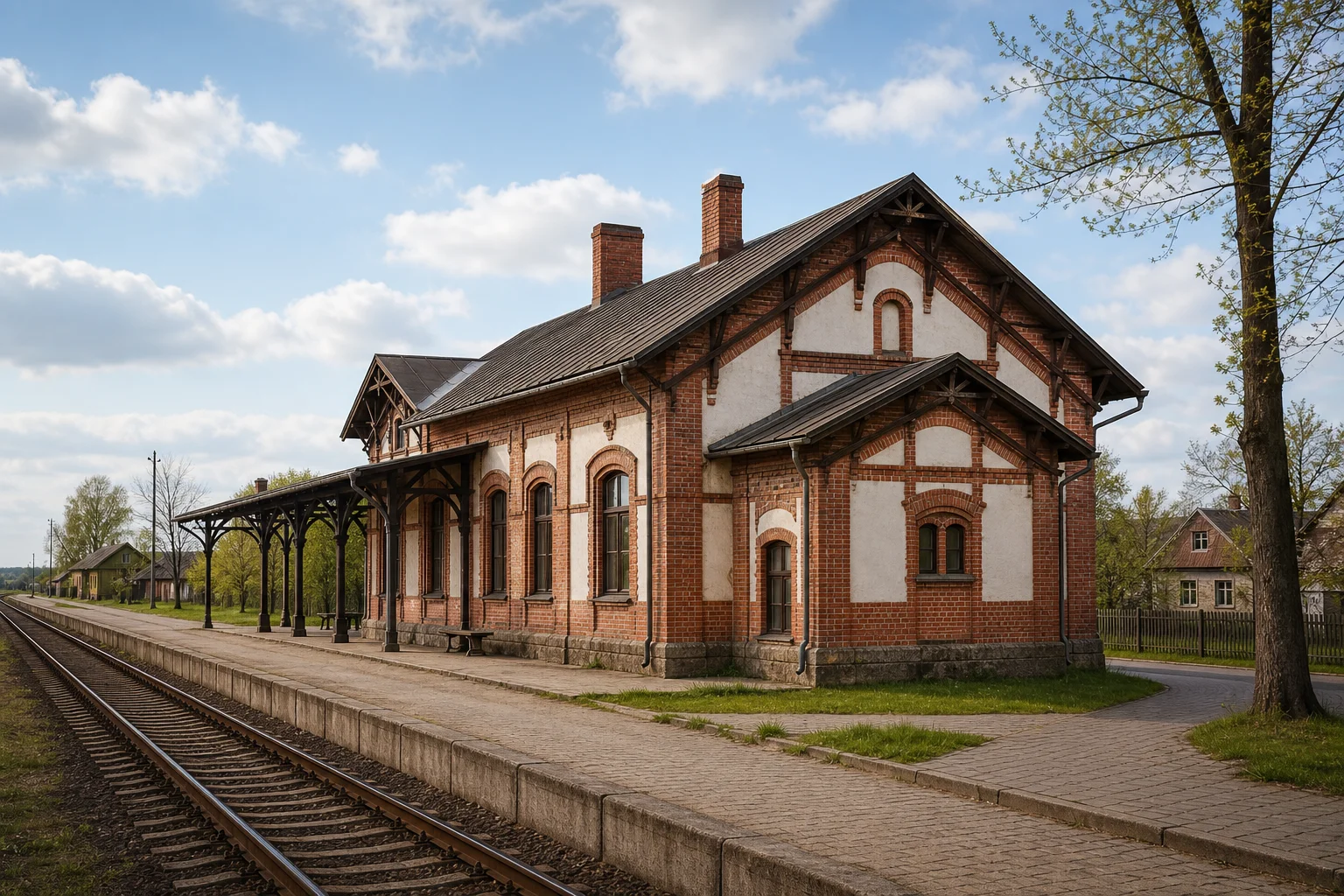 Железнодорожная станция Влодава (1905 г.)