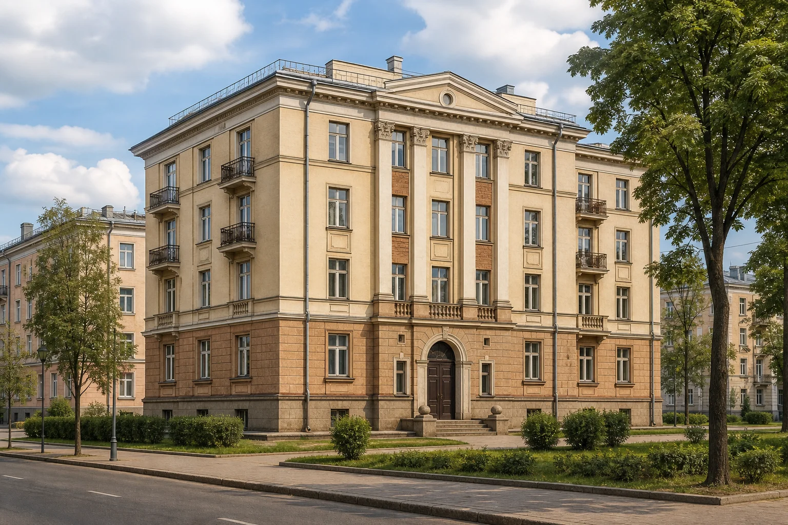 Жилой дом горсовета в Минске