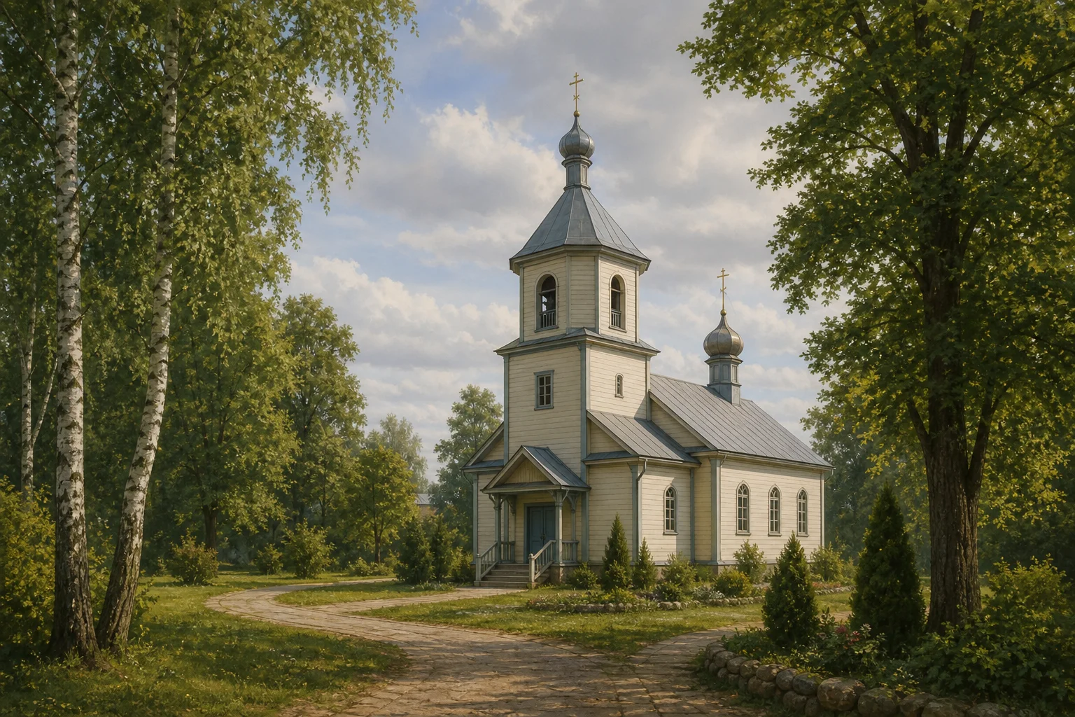 Жировичи. Церковь Святого Георгия Победоносца