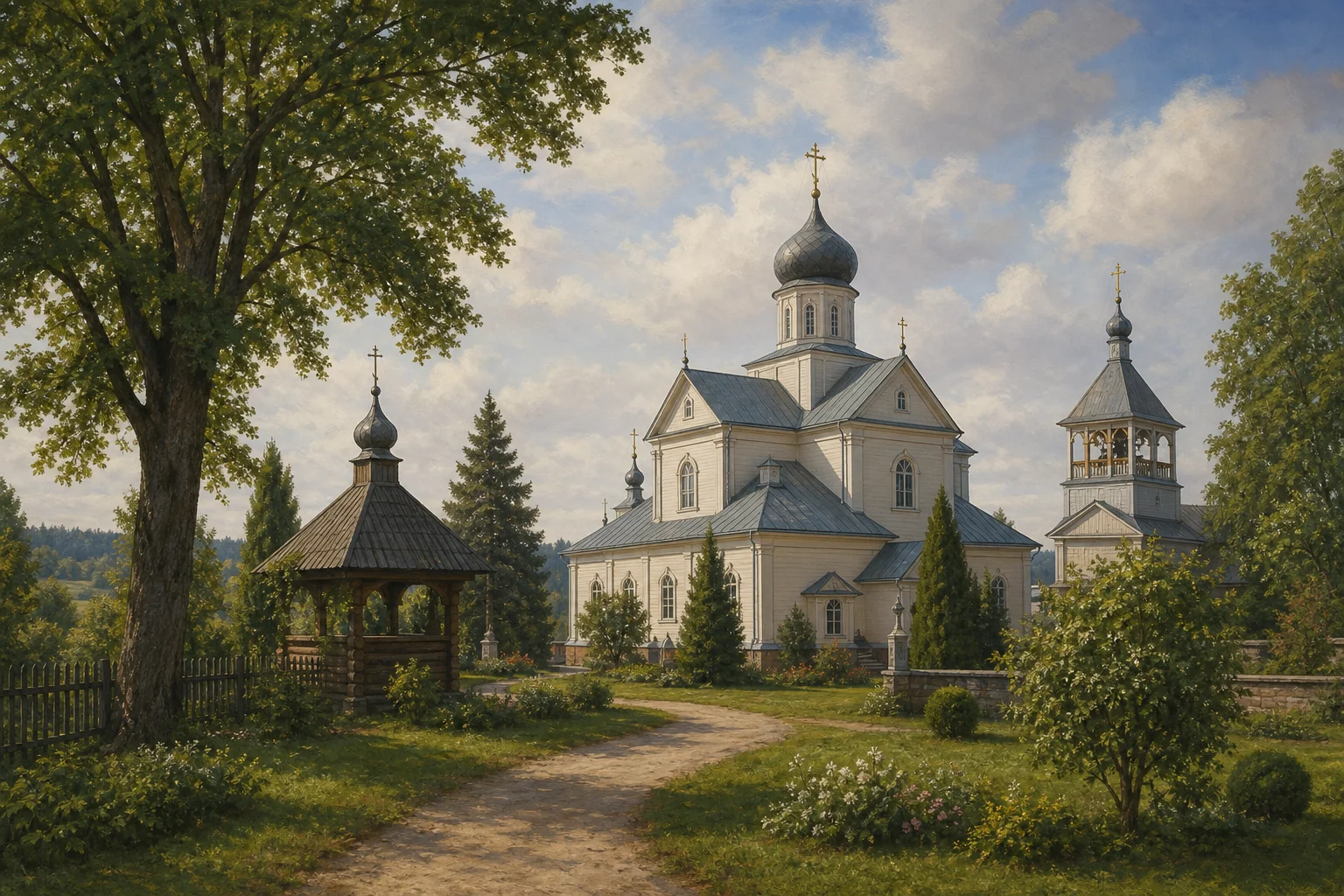 Жировичи, монастырь: церковь Богоявленская
