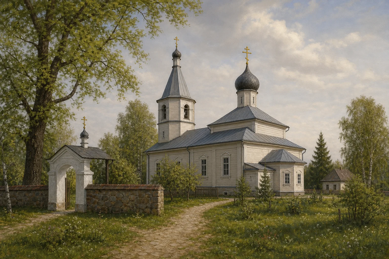 Зоричи, церковь Успенская (дерев.)