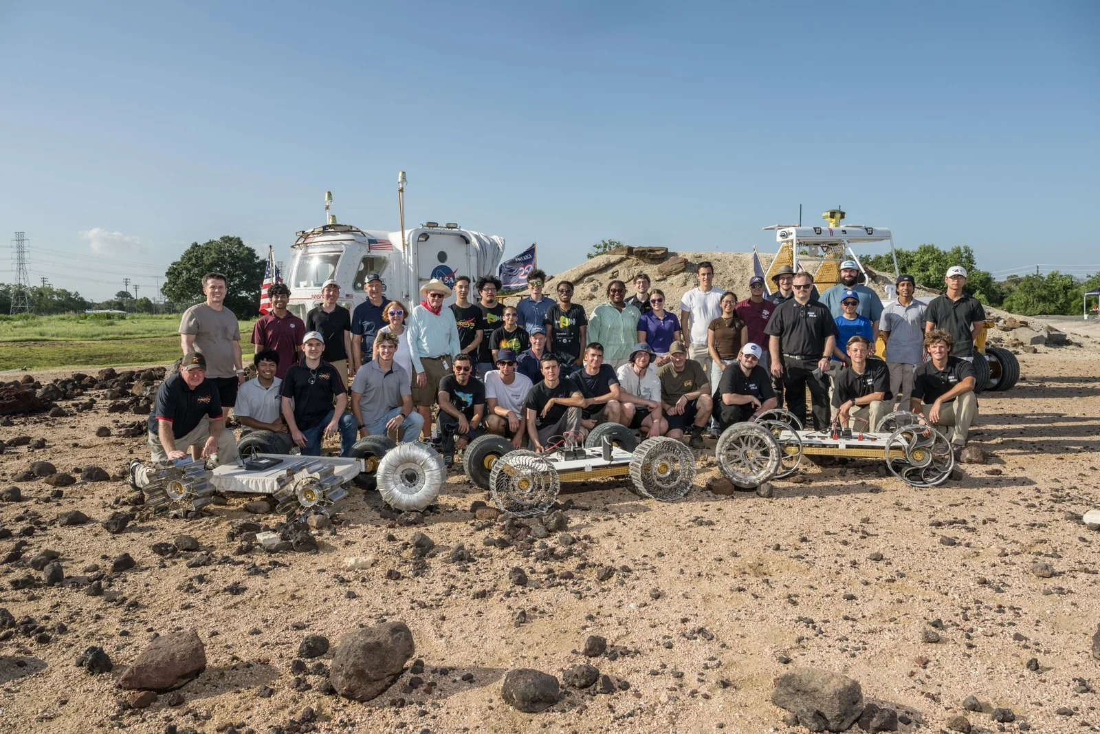NASA испытало колеса для лунной базы: пять прототипов прошли проверку в «Каменном дворе»
