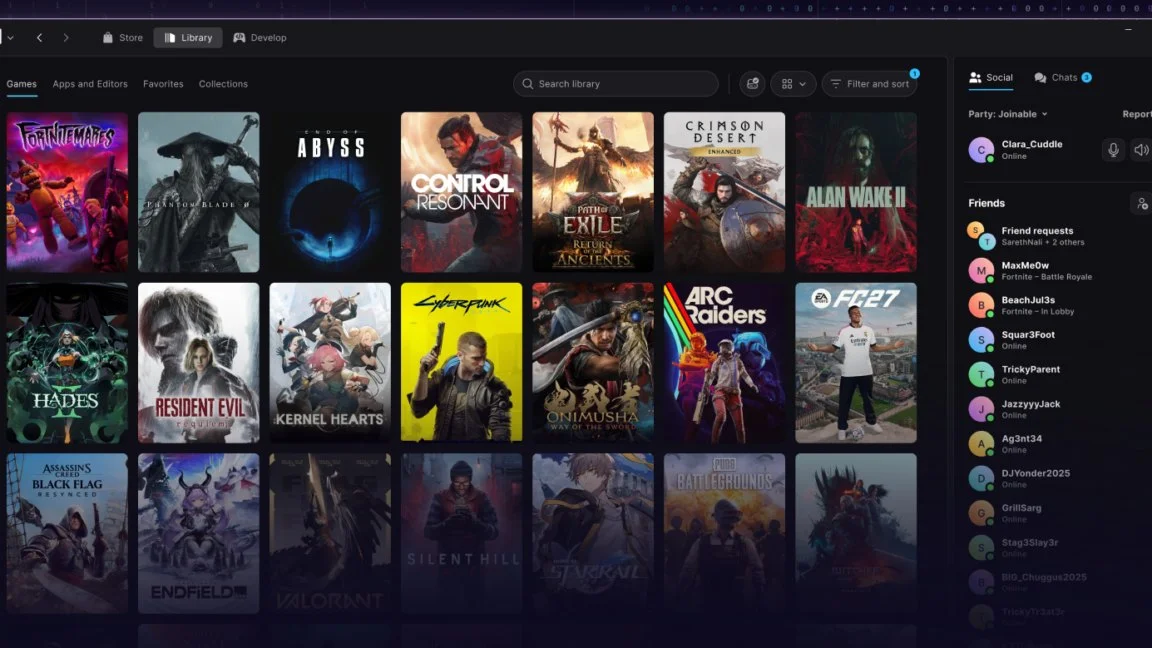 Epic выпустила Preview лаунчера: в тесте он запускался быстрее Steam