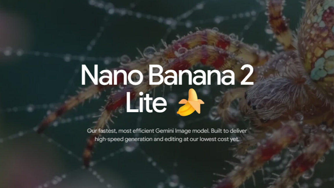 Google DeepMind представил быструю и доступную модель генерации изображений Nano Banana 2 Lite