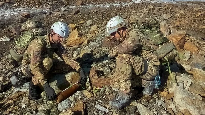 В Доломитах убрали около 250 боеприпасов времён Первой мировой