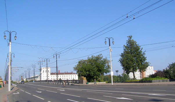 Улица Замковая в Витебске