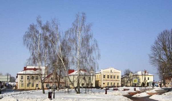 Площадь Ленина в Слониме