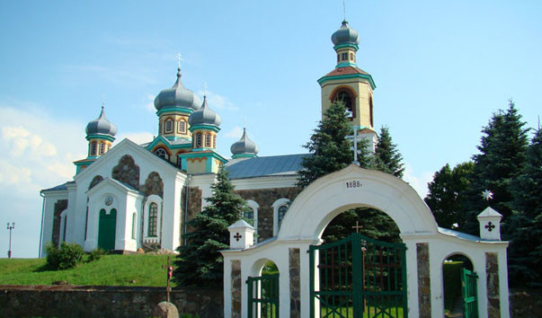 Свято-Покровская церковь в деревне Турец