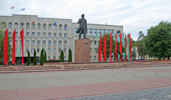 Памятник В. И. Ленину в Гродно