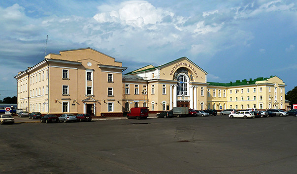 Железнодорожная станция Барановичи-Полесские в Барановичах